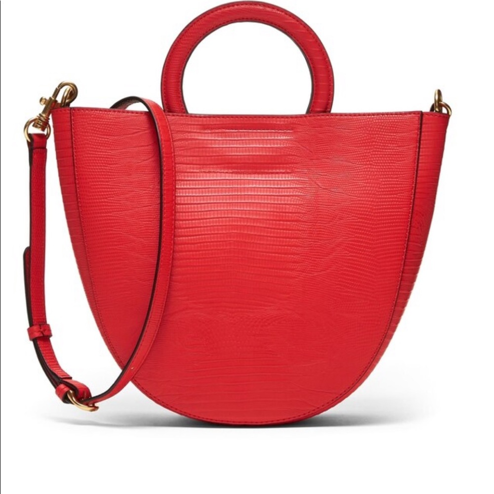 NWOT Banana Republic Vegan Leather Circle Handbag